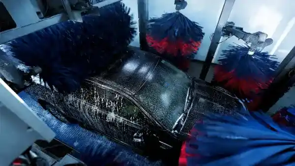 car wash photos Texas auto dealer soft touch BMW