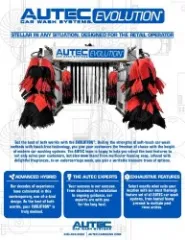 Texas car wash equipment AUTEC EV1 inbay express