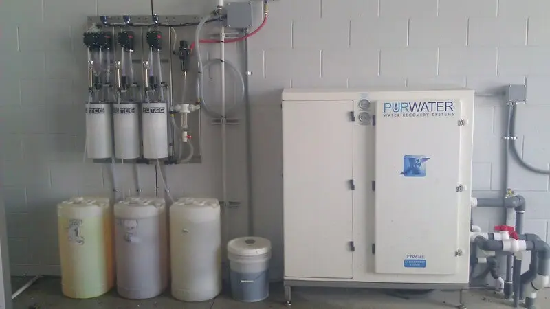 car wash photos Texas reclaim enclosure